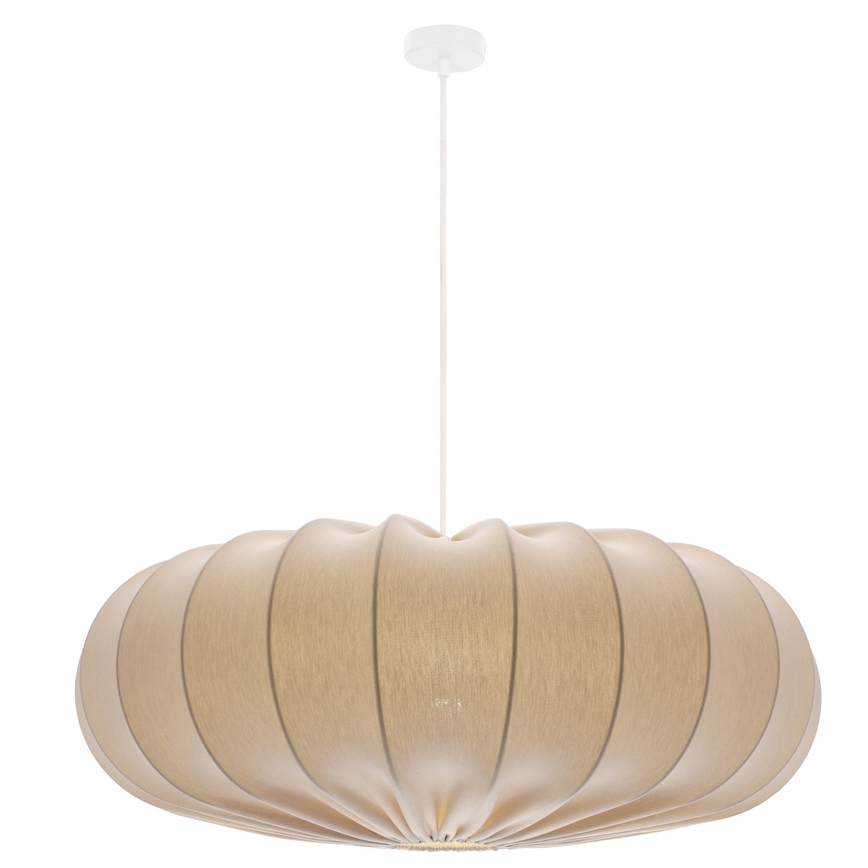 Hanging lamp CAFEE 1xE27/40W/230V diam. 66 cm beige