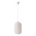 Hanging lamp CRESTO 1xE27/40W/230V white