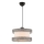 Hanging Lamp HALO 1xE27/60W/230V cream/gray