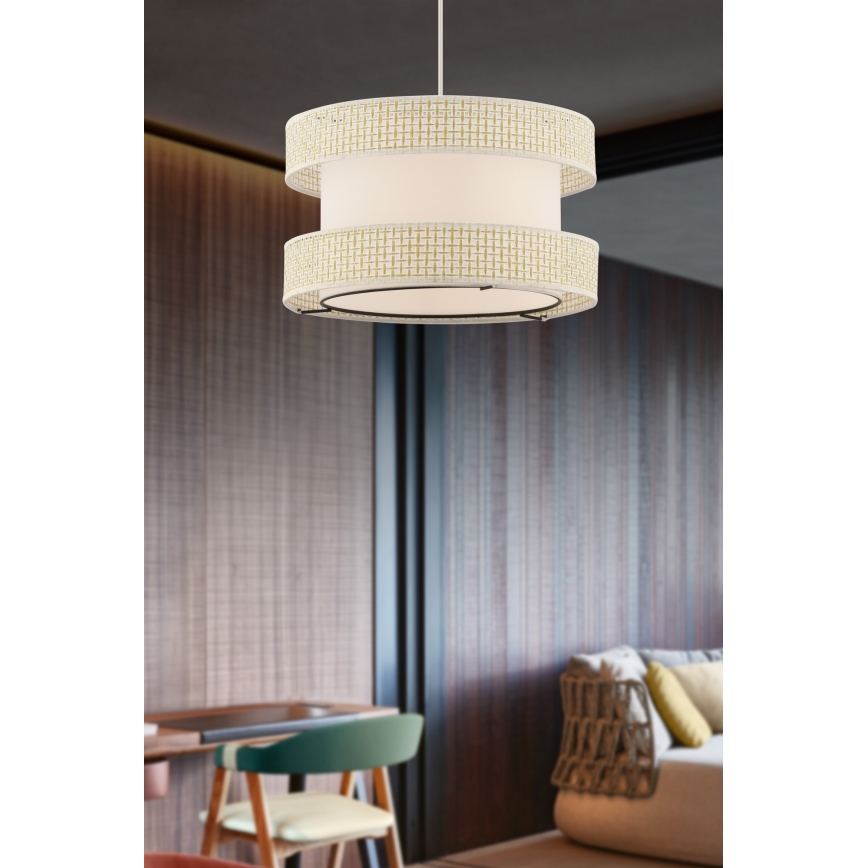 Hanging lamp HALO 1xE27/60W/230V cream
