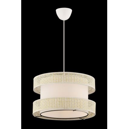 Hanging lamp HALO 1xE27/60W/230V cream