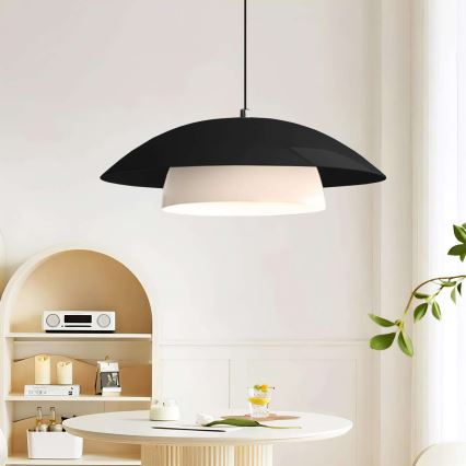 Hanging lamp MOONLIGH 1xE27/40W/230V black