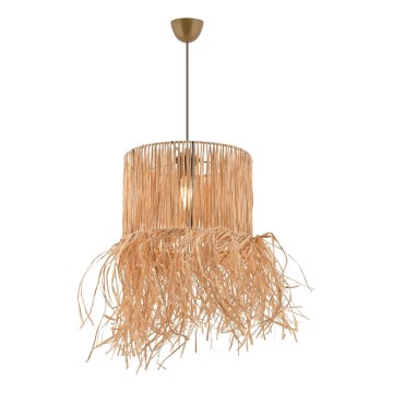 Hanging lamp NESS 1xE27/40W/230V raffia
