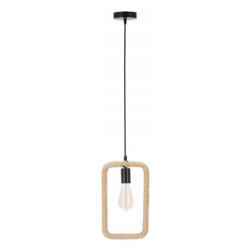 Hanging lamp OSTOR 1xE27/40W/230V beige/black