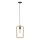 Hanging lamp OSTOR 1xE27/40W/230V beige/black