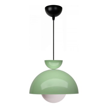 Hanging lamp SALVA 1xE27/15W/230V green