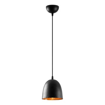 Hanging Lamp TATTOO 1xE27/40W/230V Ø 16 cm Black