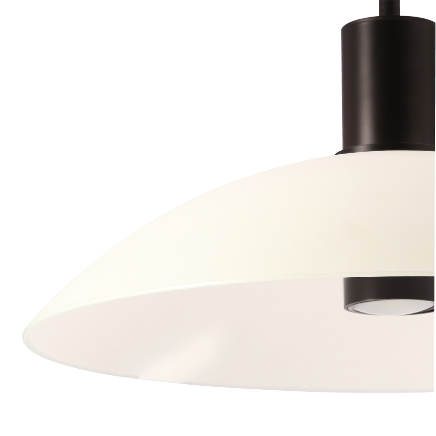 Hanging lamp TEDIN 1xGU10/15W/230V white/black