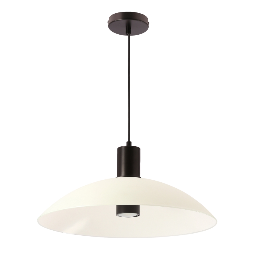 Hanging lamp TEDIN 1xGU10/15W/230V white/black