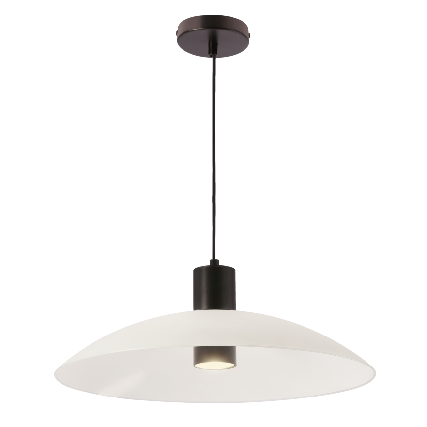 Hanging lamp TEDIN 1xGU10/15W/230V white/black