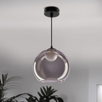 Hanging Light BRIN 1xG9/15W/230V smoky black
