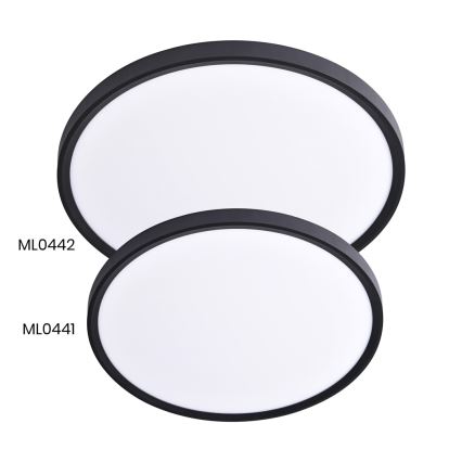 Hanging system for lights MAQ 32W/40W 1m black
