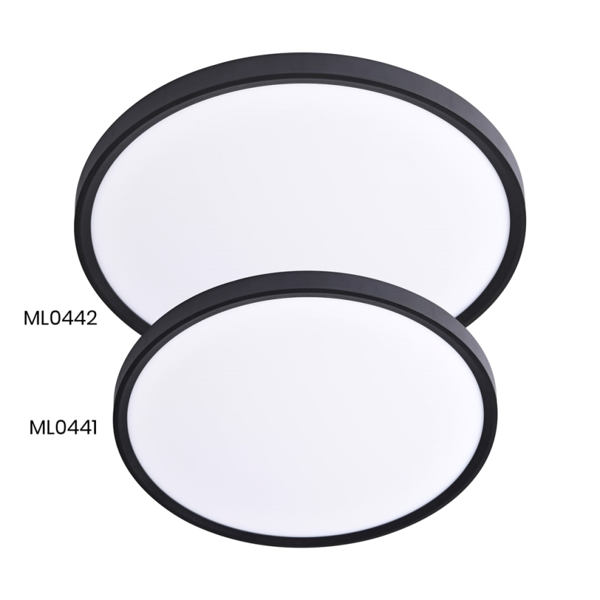 Hanging system for lights MAQ 32W/40W 1m black