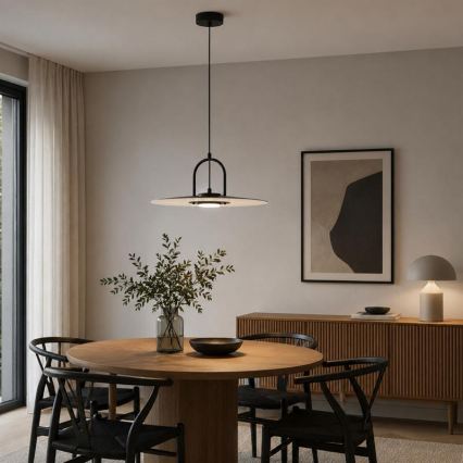 HATTORI cable-suspended pendant lamp 1xGX53/15W/230V, black