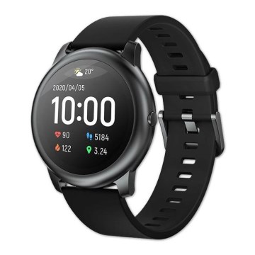 Haylou - Smart watch LS05 Solar Bluetooth IP68 black