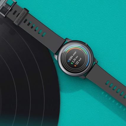 Haylou - Smart watch LS05 Solar Bluetooth IP68 black