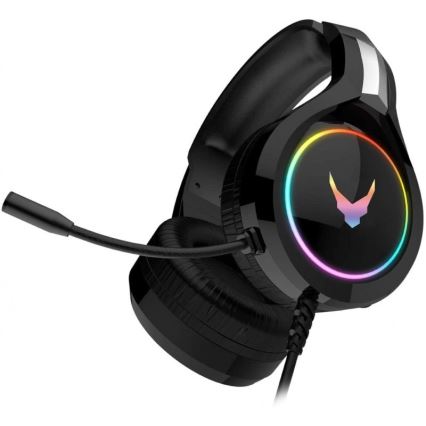 Headphones with a microphone VARR GAMING RGB USB black