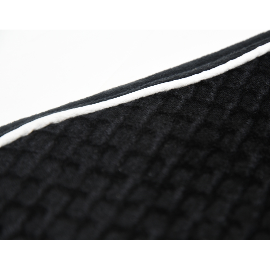 Heated seat cover with a thermostat 12V black