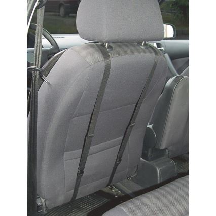 Heated seat cover with a thermostat 12V grey/black