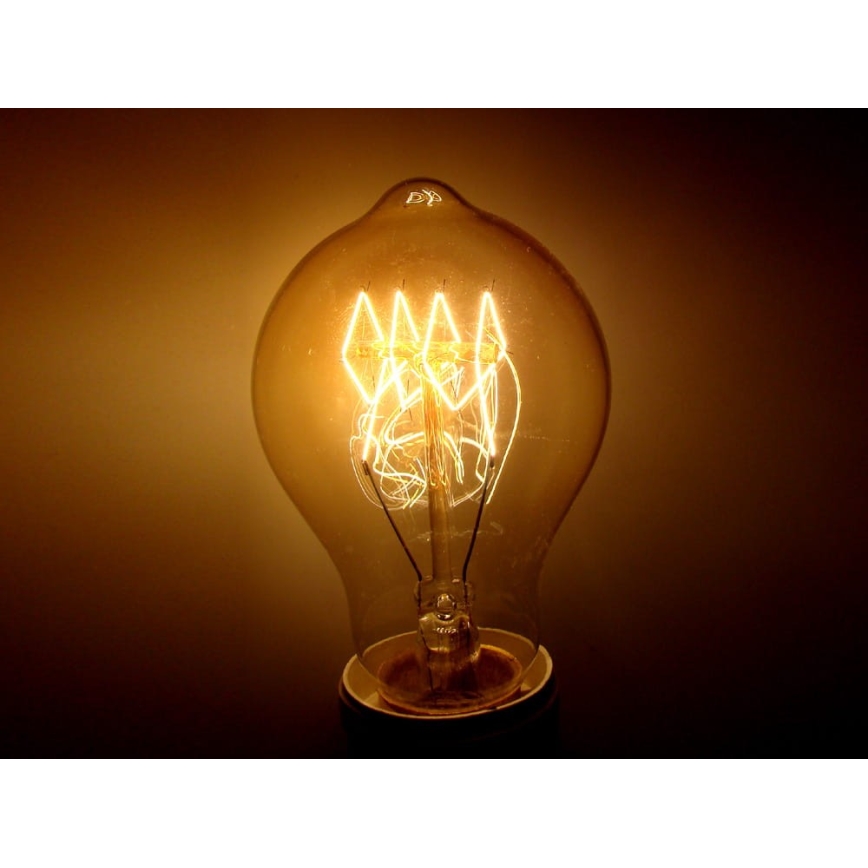 Heavy-duty decorative dimmable bulb SCROBB A19 E27/60W/230V 2200K