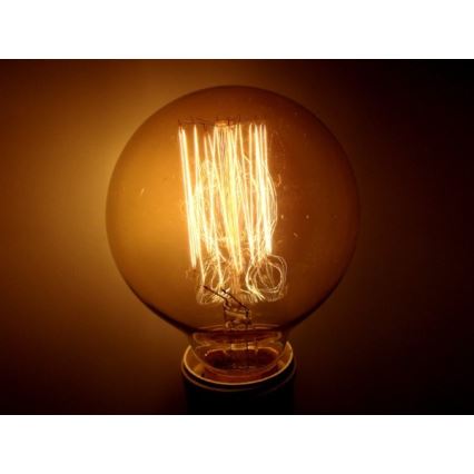 Heavy-duty decorative dimmable bulb SEGOD G80 E27/40W/230V 3000K