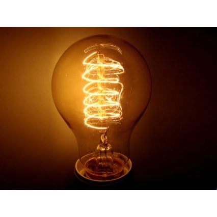 Heavy-duty decorative dimmable bulb SELEBY A23 E27/60W/230V 2200K