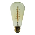Heavy-duty decorative dimmable bulb SELEBY ST64 E27/40W/230V 2200K