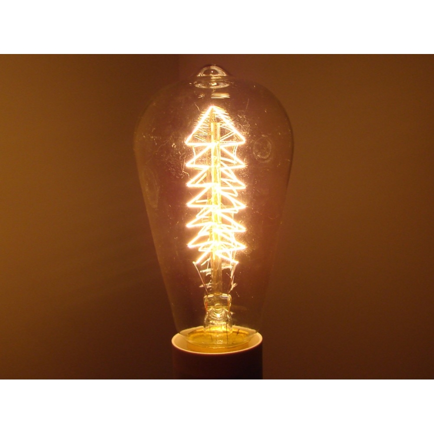 Heavy-duty decorative dimmable bulb SELEBY ST64 E27/40W/230V 2200K