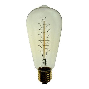 Heavy-duty decorative dimmable bulb SELEBY ST64 E27/40W/230V 2200K