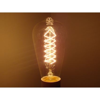 Heavy-duty decorative dimmable bulb SELEBY ST64 E27/40W/230V 2200K