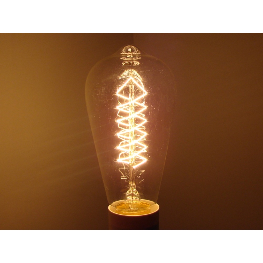 Heavy-duty decorative dimmable bulb SELEBY ST64 E27/40W/230V 2200K