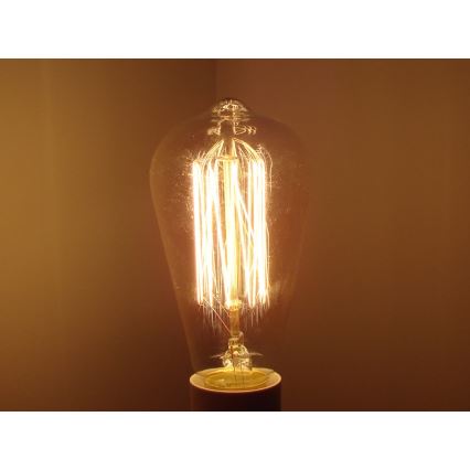 Heavy-duty decorative dimmable bulb SELEBY ST64 E27/60W/230V 2200K