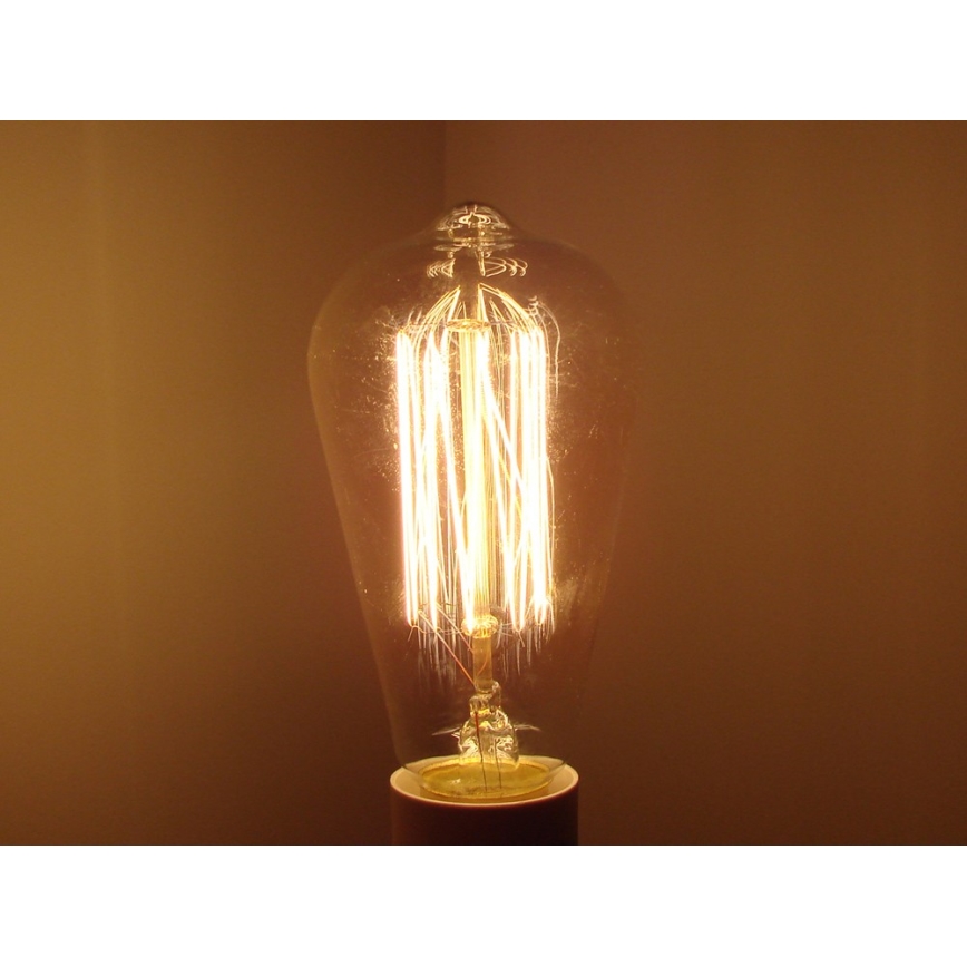 Heavy-duty decorative dimmable bulb SELEBY ST64 E27/60W/230V 2200K