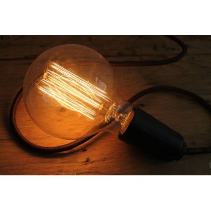 Heavy-duty decorative dimmable bulb SELRED G125 E27/60W/230V 2200K 120 lm