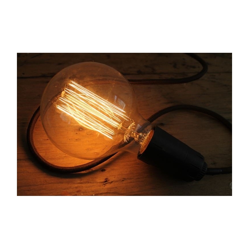 Heavy-duty decorative dimmable bulb SELRED G125 E27/60W/230V 2200K 120 lm