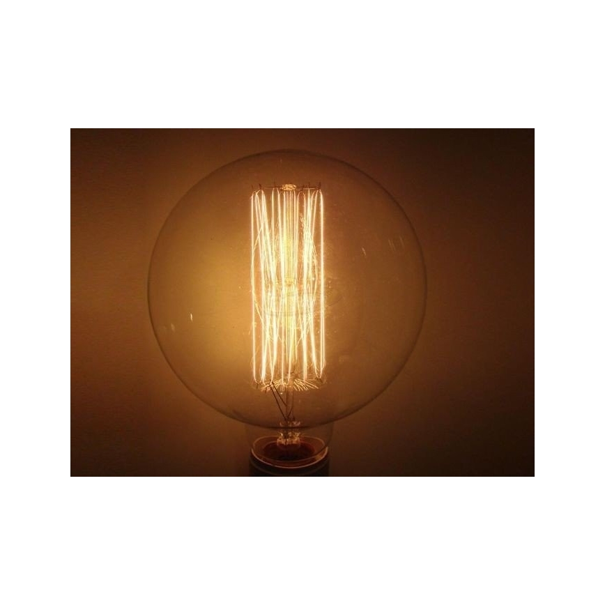 Heavy-duty decorative dimmable bulb SELRED G125 E27/60W/230V 2200K 120 lm