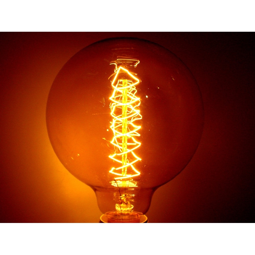 Heavy-duty decorative dimmable bulb SELRED G125 E27/60W/230V 2200K