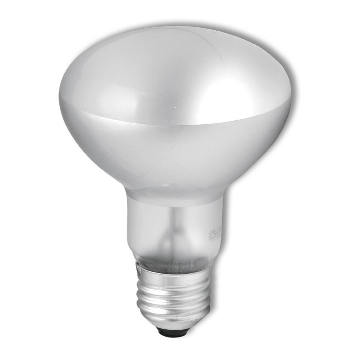 Heavy-duty floodlight bulb R63 E27/60W/230V 2700K