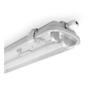 Heavy-duty fluorescent light 2xG13/18W/230V IP65 1270mm