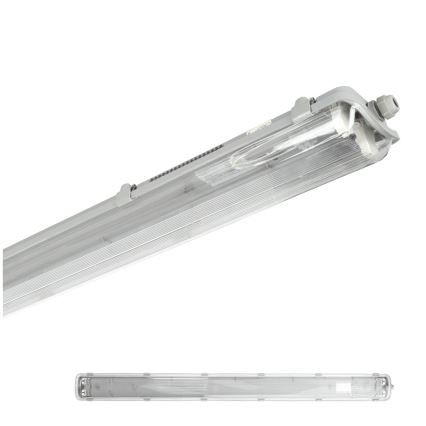 Heavy-duty fluorescent light 2xG13/22W/230V IP65