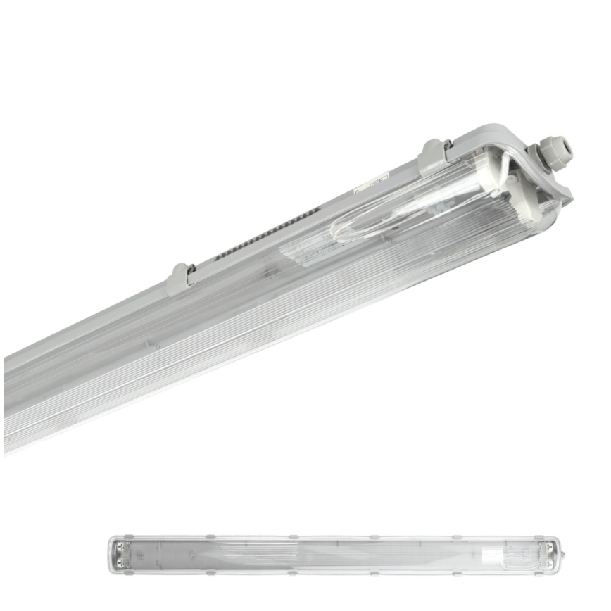 Heavy-duty fluorescent light 2xG13/22W/230V IP65
