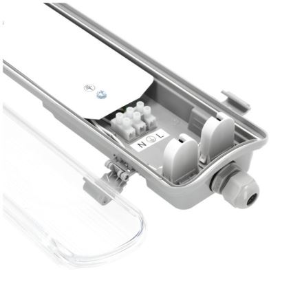 Heavy-duty fluorescent light HERMIC T8 2xG13/18W/230V IP65