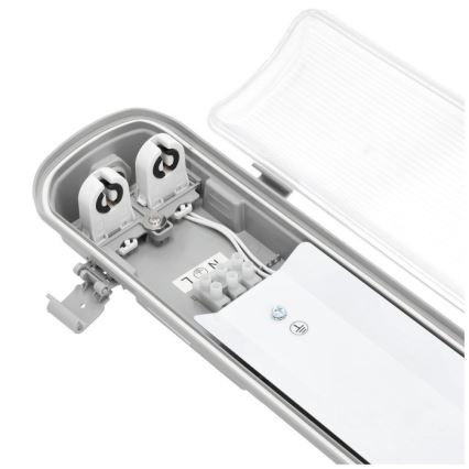 Heavy-duty fluorescent light HERMIC T8 2xG13/18W/230V IP65