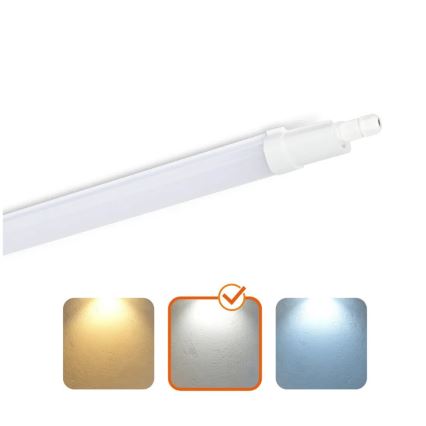 Heavy-duty fluorescent light LED/48W/230V IP65 4000K 156 cm