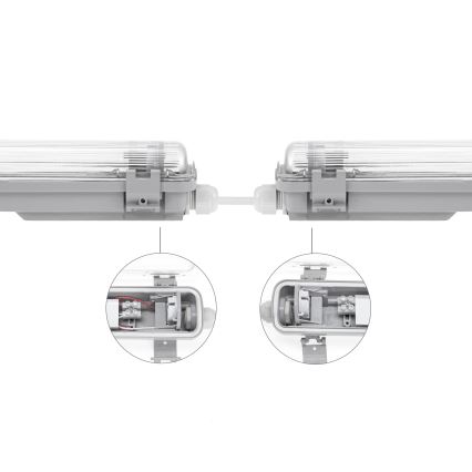 Heavy-duty fluorescent light LIMEA T8 1xG13/20W/230V IP65 120cm