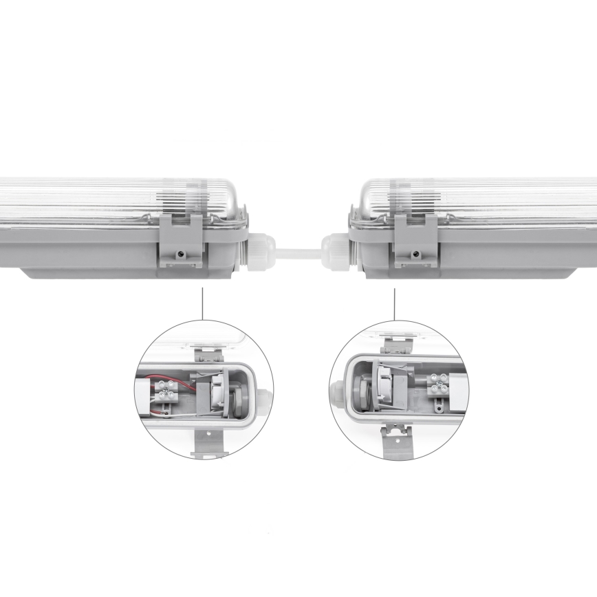 Heavy-duty fluorescent light LIMEA T8 1xG13/20W/230V IP65 120cm