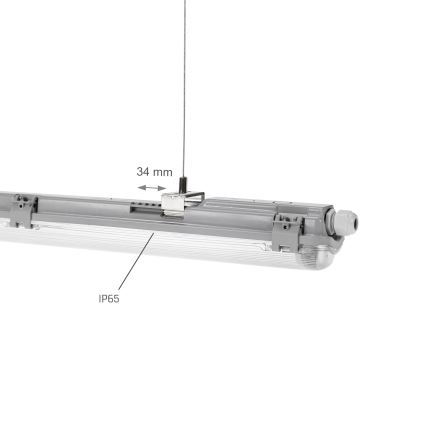 Heavy-duty fluorescent light LIMEA T8 1xG13/20W/230V IP65 120cm