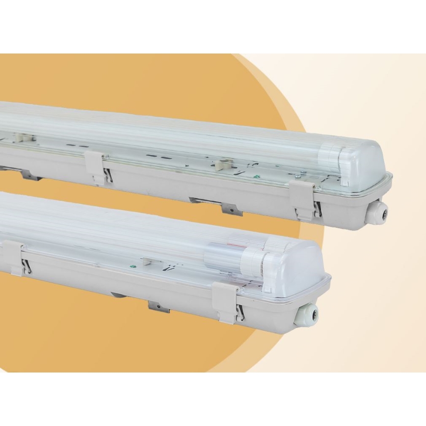 Heavy-duty fluorescent light LIMEA T8 2xG13/10W/230V IP65 1500mm