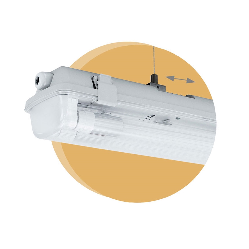 Heavy-duty fluorescent light LIMEA T8 2xG13/10W/230V IP65 1500mm