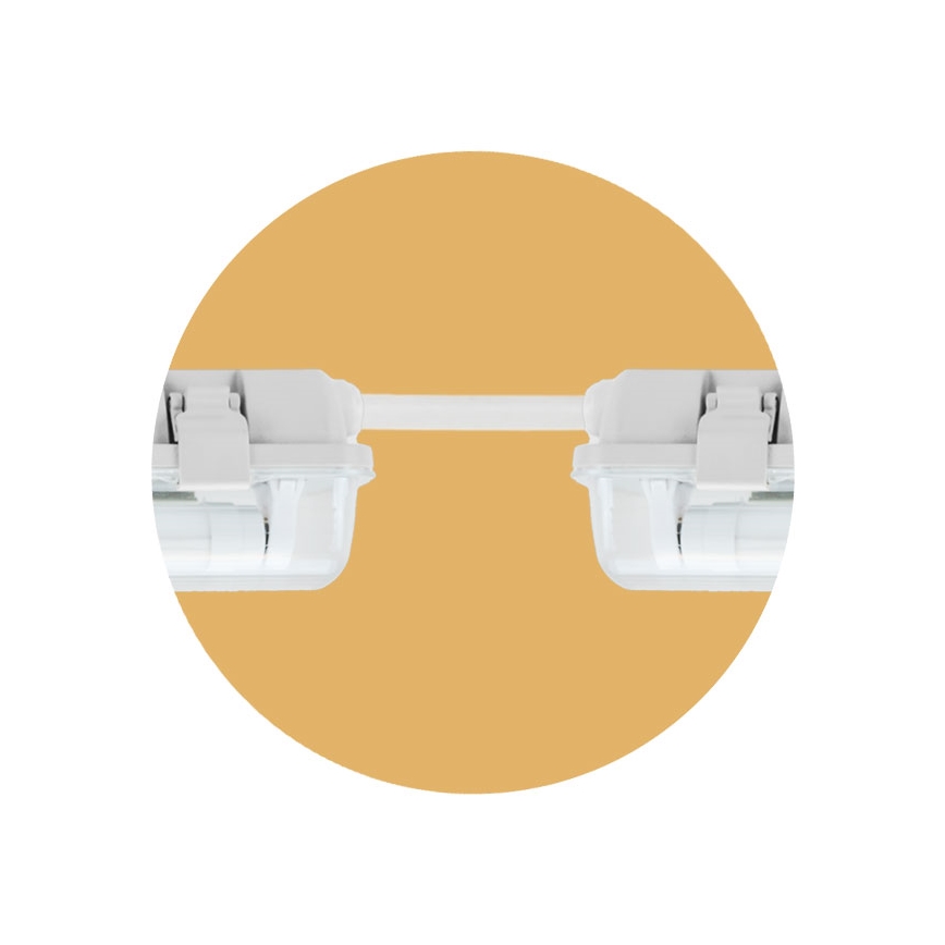 Heavy-duty fluorescent light LIMEA T8 2xG13/10W/230V IP65 1500mm